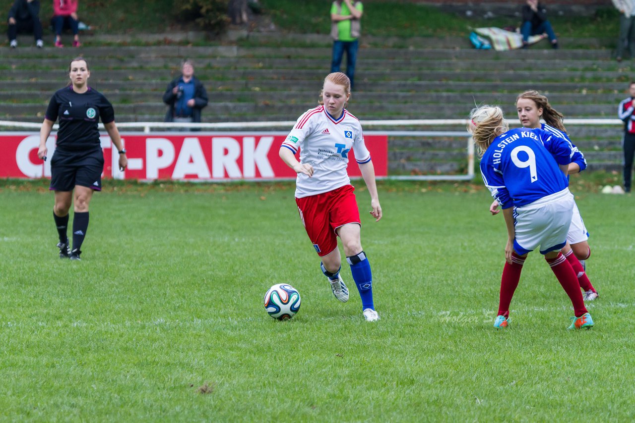 Bild 68 - B-Juniorinnen Holstein Kiel - Hamburger SV : Ergebnis: 4:3